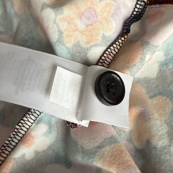 BedHead Cotton Knit Floral Pajamas- Black, Orange, Pink, Purple - Picture 6 of 6